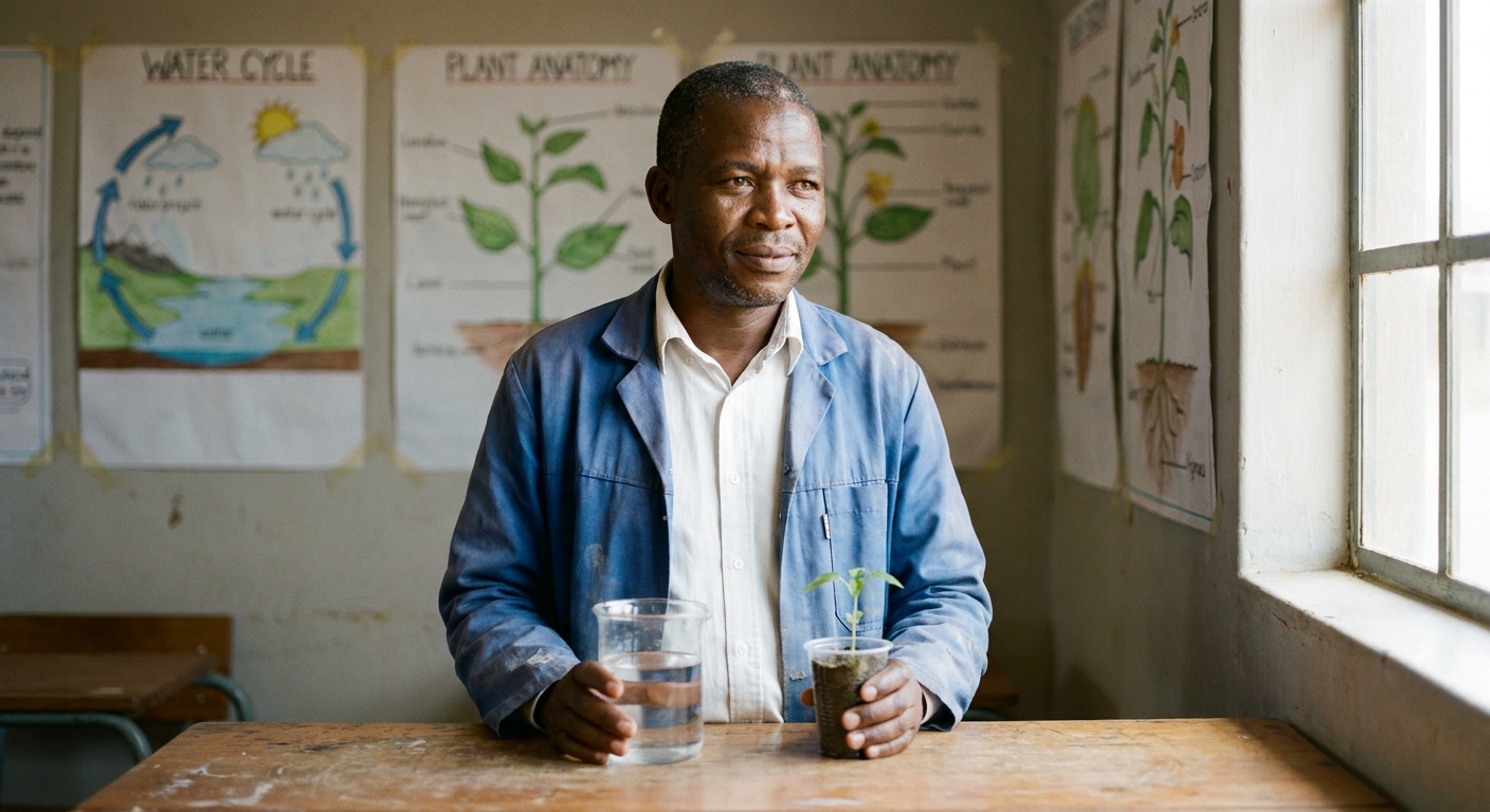Mr Tshepo Molefe, Natural Sciences Lead
